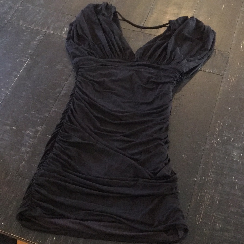 BCBG black cocktail dress